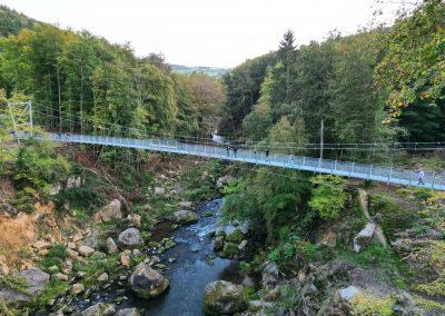 Hängebrücke Irreler Wasserfälle © Felsenland Südeifel Tourismus GmbH | Eifelhöfe - Urlaub auf dem Bauernhof - Landurlaub in der Eifel