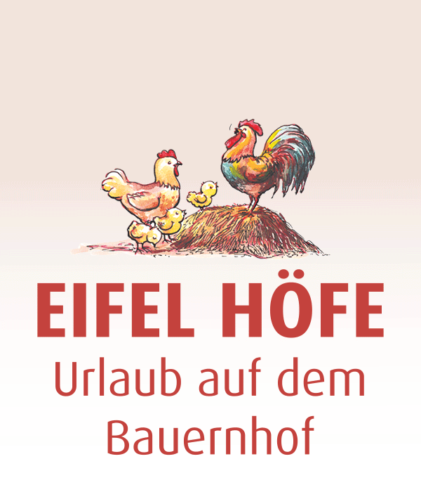 Eifelhöfe - Erleben Sie einen tollen Eifel-Urlaub im Herzen des Dreiländerecks Eifelhöfe Urlaub auf dem Bauernhof Logo